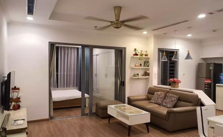 Căn hộ 1PN+ The InterOne hướng Đông Nam cần bán – Sáng sớm đón nắng, tối mát nhẹ nhàng
